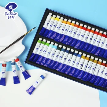 

Paul Rubens Watercolor Paint Set Professional 48 Color Pigment 8ml Tube for Artist