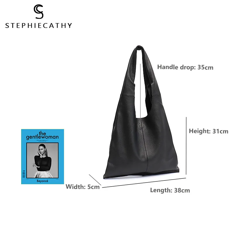 SC брендовая дизайнерская большая сумка тоут из натуральной кожи Женская