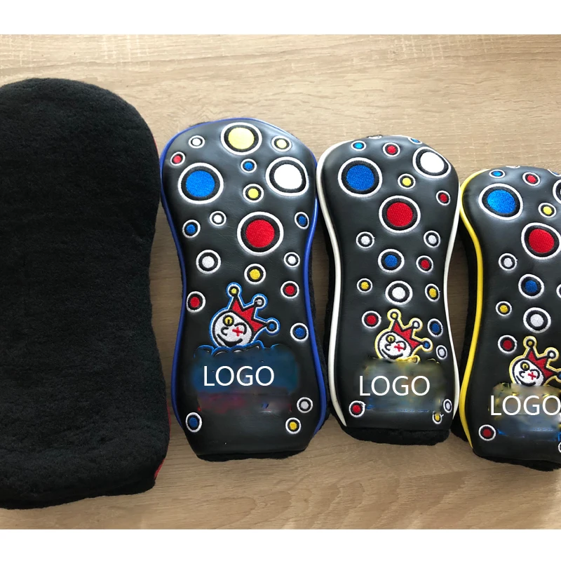 NEW PU Leather Golf Club Head Cover (1# Driver/wood Cover 3#,5# AND PUTTER HEADCOVERS FREE SHIPPING