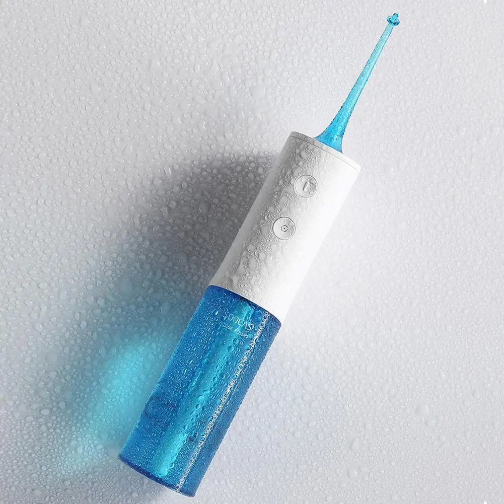 Горячая ирригатор для полости рта переносная зубная Вода Flosser для Xiaomi Mijia перезаряжаемая струя воды ирригатор чистка зубов