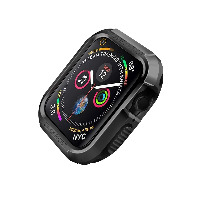 Чехол для часов apple Watch series 5 4 Мягкий ТПУ защитный чехол бампер iwatch 5 4 44 мм 40 мм чехол для apple watch аксессуары