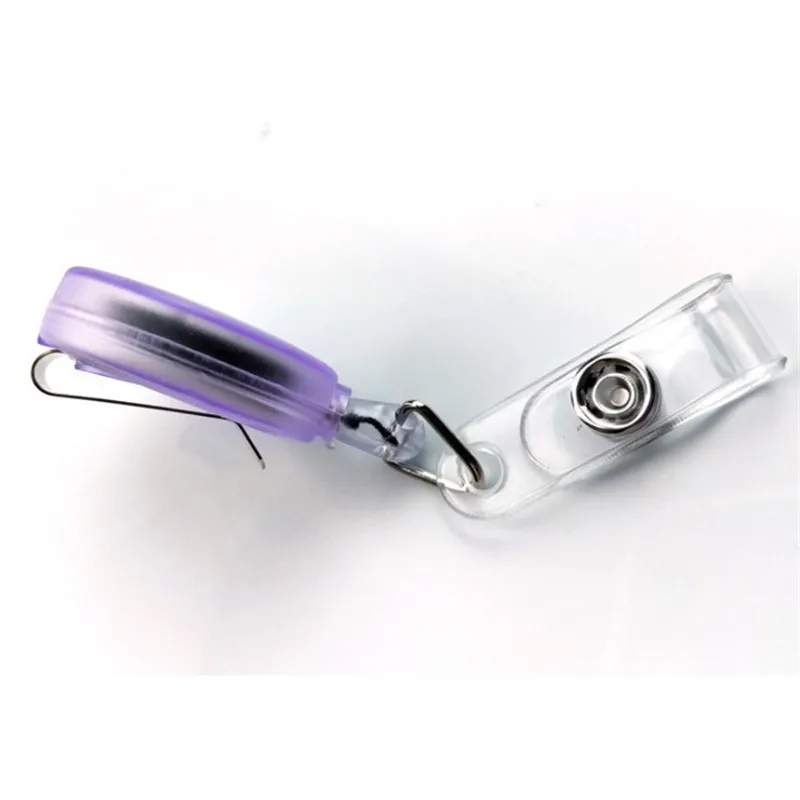 Credit Card Holders With Retractable Badge Reels Clip Name Badge Office School Supplies Identity Protective Card Cover