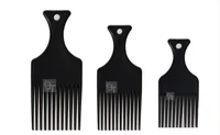Salon Use 3 Size Black African American Pick Comb Hair Combs Afro Hair Comb For Hairdressing Styling Tools DIY Hair Tool LZN0037 2