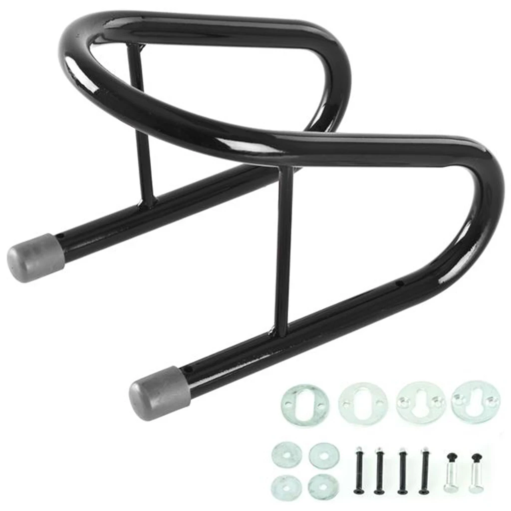 5.5" Removable Motorcycle Wheel Chock Kit For Harley Trailers Mount