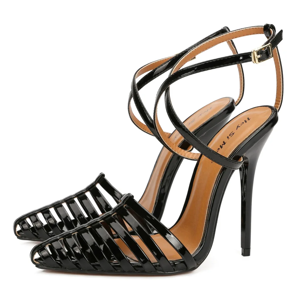 Mclubgirl Super High Red Sexy Shoes 38-48 Large Size Super High Heels Mans sexy Nightclub Sandals Buckle Party Wedding ZQJ