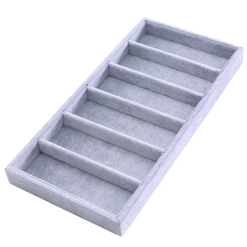 

6 Grids Sunglasses Display Box Jewelry Display Props Jewellery Organizer Tray