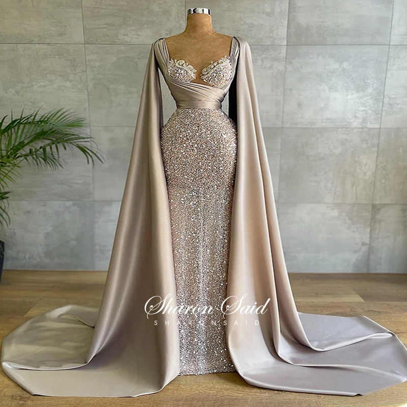 Luxury Dubai Mermaid Long Evening Dress ...