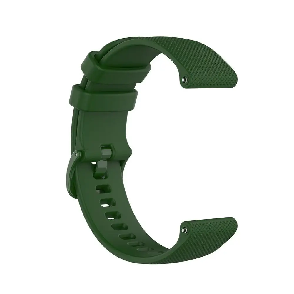 Силиконовый ремешок для часов iwatch 38 мм 42 мм спортивный браслет резиновый ремешок для часов или huawei Watch GT2 42 мм сменный ремешок