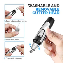 Для мужчин триммер для удаления ушей бритва для бритья борода лицо волосы для стрижки Инструменты Электрический триммер для волос в носу