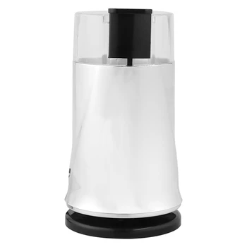 

Household Coffee Grinder Bean Grinding Food-Grade Transparent Cover Multifunctional Stainless Steel Grinder Cafe Kitchen Tool Eu