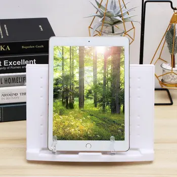 

1pc Portable Bookend Multifunctional Bookshelf Reading Bookshelf Student Music Score Recipe Shelf Foldable Bracket Storage Bag
