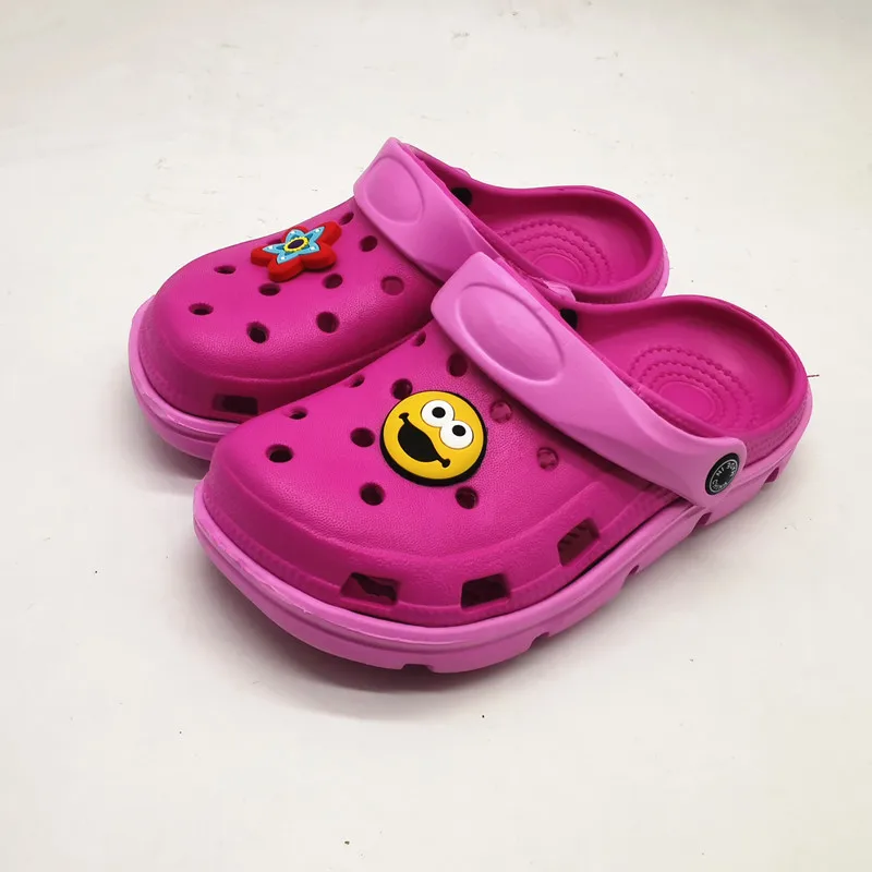 

GIRL KIDS CHILDREN SUMMER GARDEN CAVE SHOES MULES CROC CARTOON SANDALS BEACH SLIPPERS FLIP FLOPS FOR GIRLS EUR 30 31 32 33 34 35