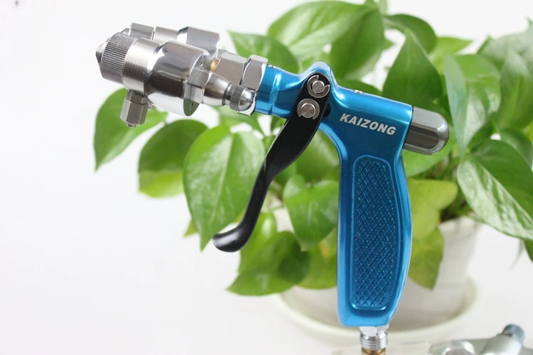 dual head spray gun two nozzle spray gun nano spray plating gun mirror painting double aircap pistal chrome sprayer gun plating