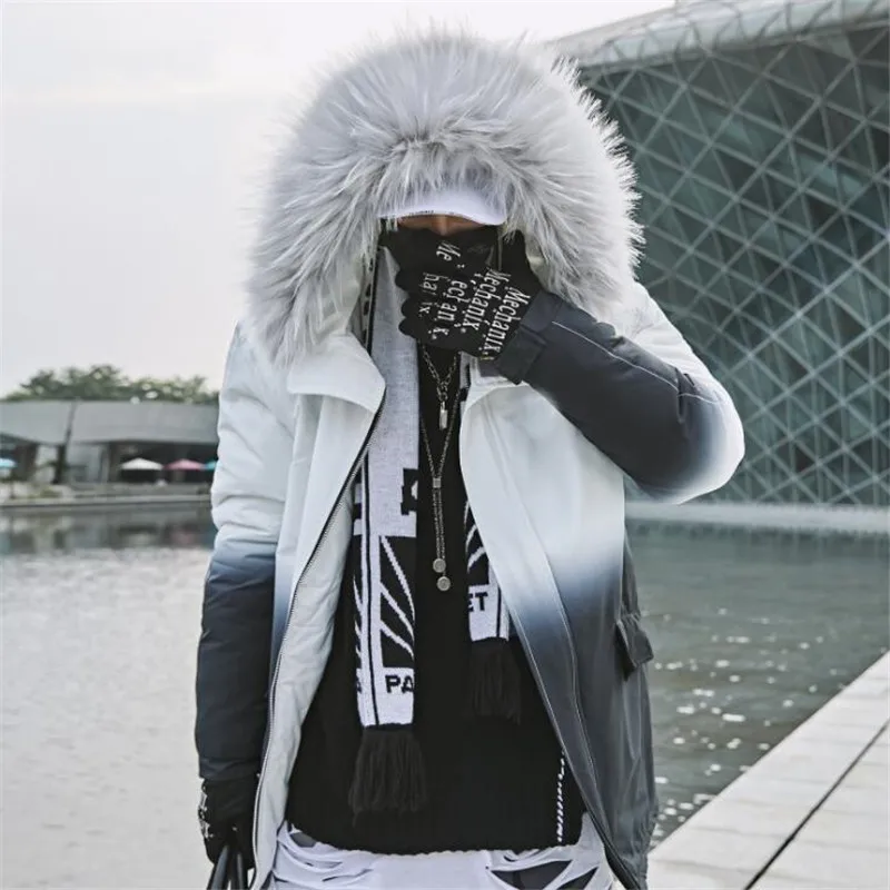 NAGRI free delivery 2020 New Men Winter Splice Jacket Thick Warm Parka Fur Hooded Male Winter Coats S M L XL XXL XXXL NAGRI free delivery 2020 New Men Winter Splice Jacket Thick Warm Parka Fur Hooded Male Winter Coats S M L XL XXL XXXL