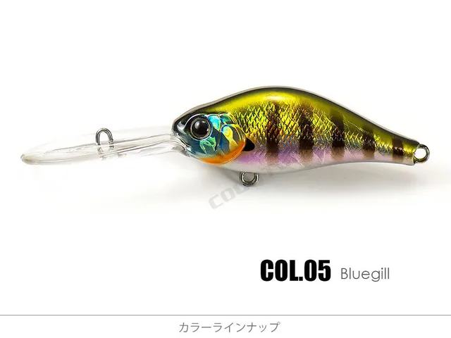 B&U 58mm 5.8g Suspending Jerkbait Crankbait Minnow Shad Hard Bait Deep  Diver Depth 2m Fishing Lure Long Casting