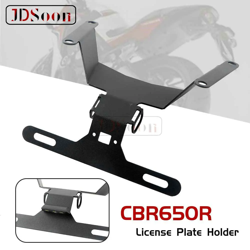 Eliminatore Parafango Ordinato Coda Per Honda Cbr650R Cb650R 2018-2020 Portatarga Portatarga Di Registrazione Moto