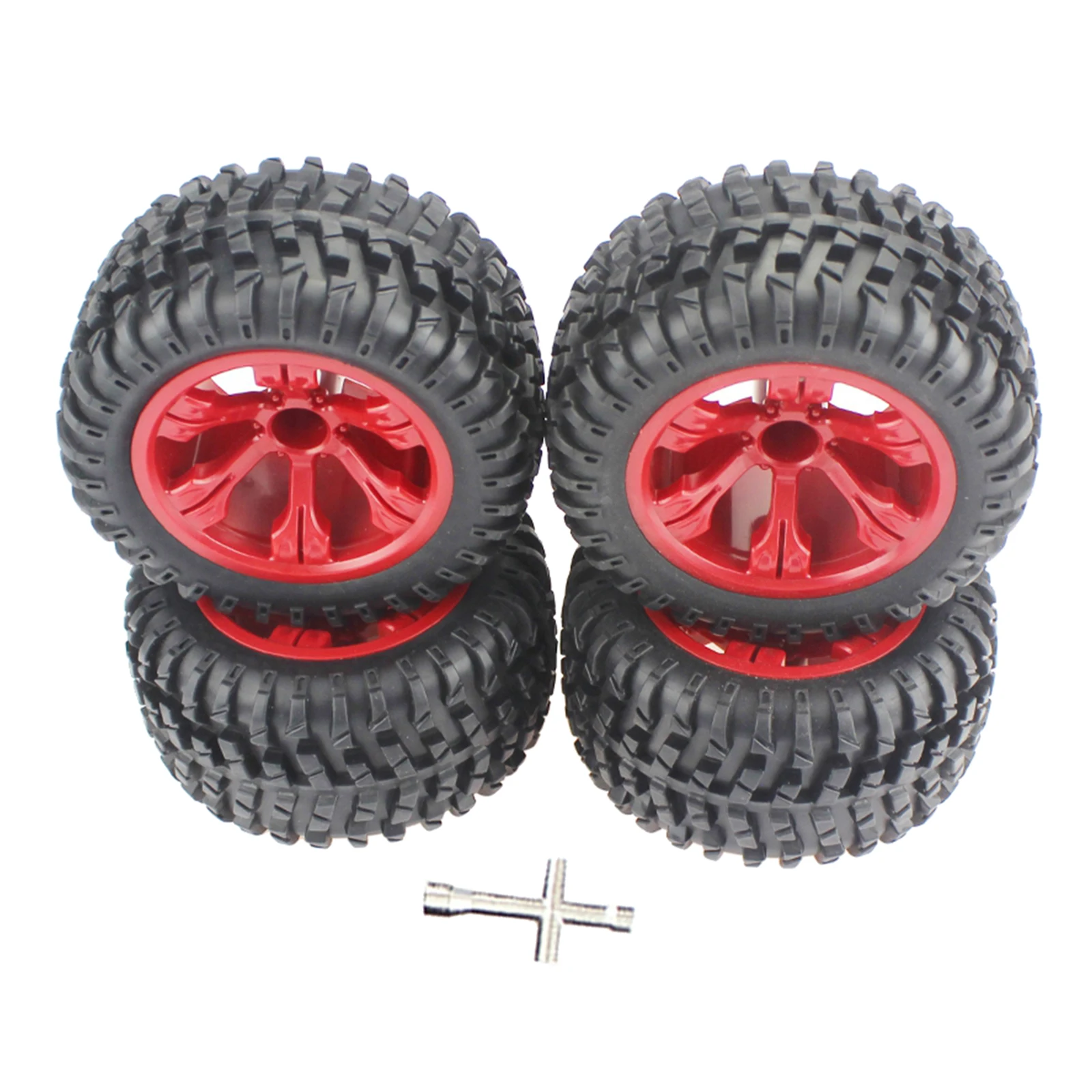 

110mm Dia. Tyres Replacement for Wltoys 12428 12428-A 12428- 1/12 Scale RC Cars
