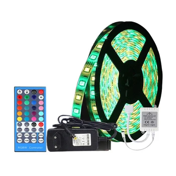 

led strip rgbw 12v bedroom 32ft 5050 habitacion colores bande for room luces decoracion neon sign Infrared waterproof led strip