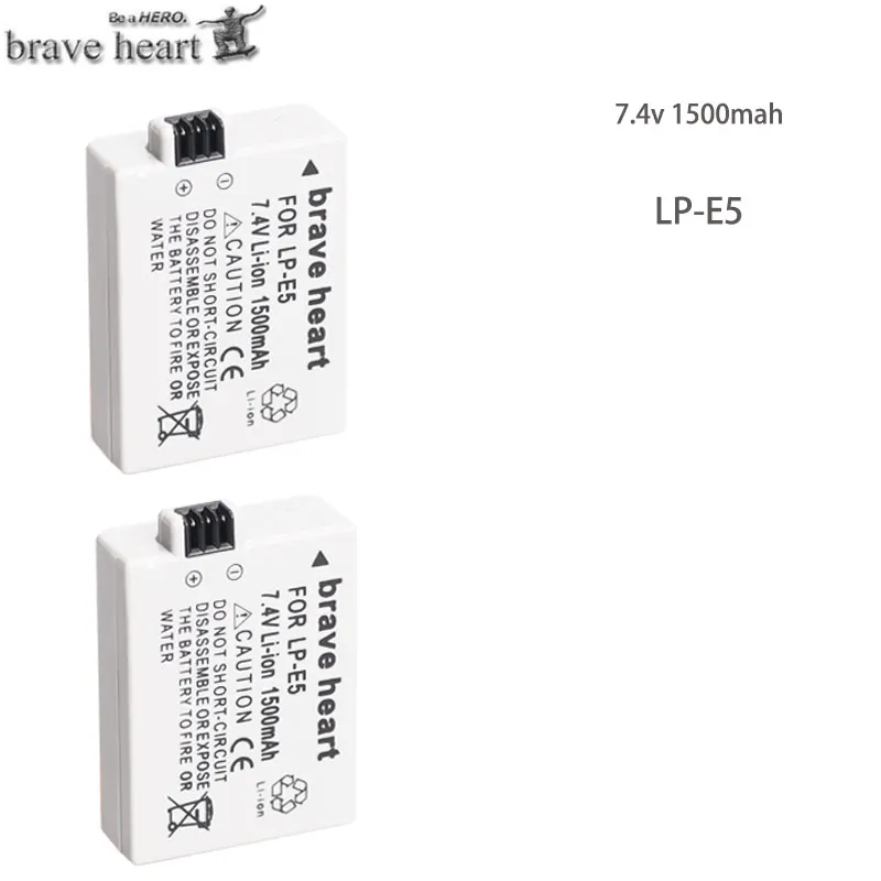 Bateria LPE5 LP-E5 LP E5 батарея+ TYPE-C двойное зарядное устройство для Canon 450D 500D 1000D Kiss X2 X3 F Rebel XSi Xli XS L15 камера