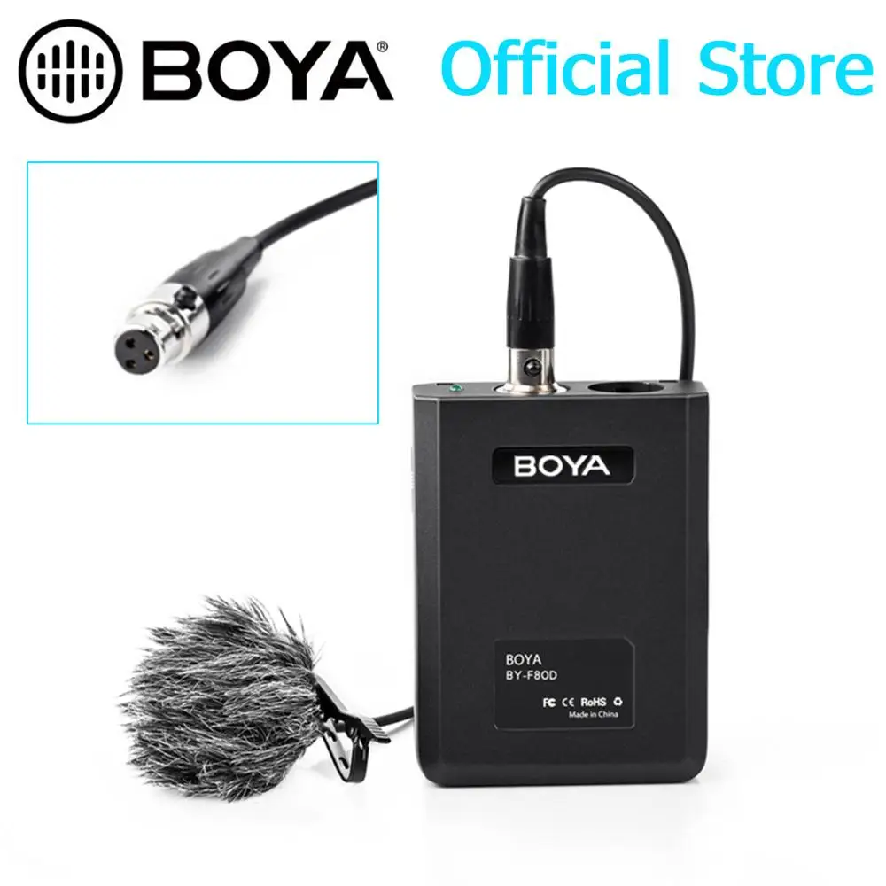 BOYA BY-F8OD XLR Omnidirectional Lavalier