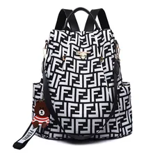 Многофункциональный рюкзак на плечо с перекрестной каймой и надписями; рюкзак двойного назначения; повседневный рюкзак с защитой от кражи; большой объем