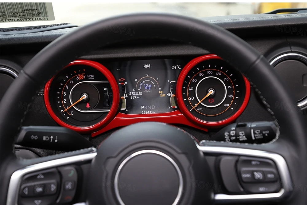 MOPAI интерьерные молдинги для Jeep Wrangler JL украшения для приборной панели автомобиля наклейки для Jeep JL Wrangler аксессуары