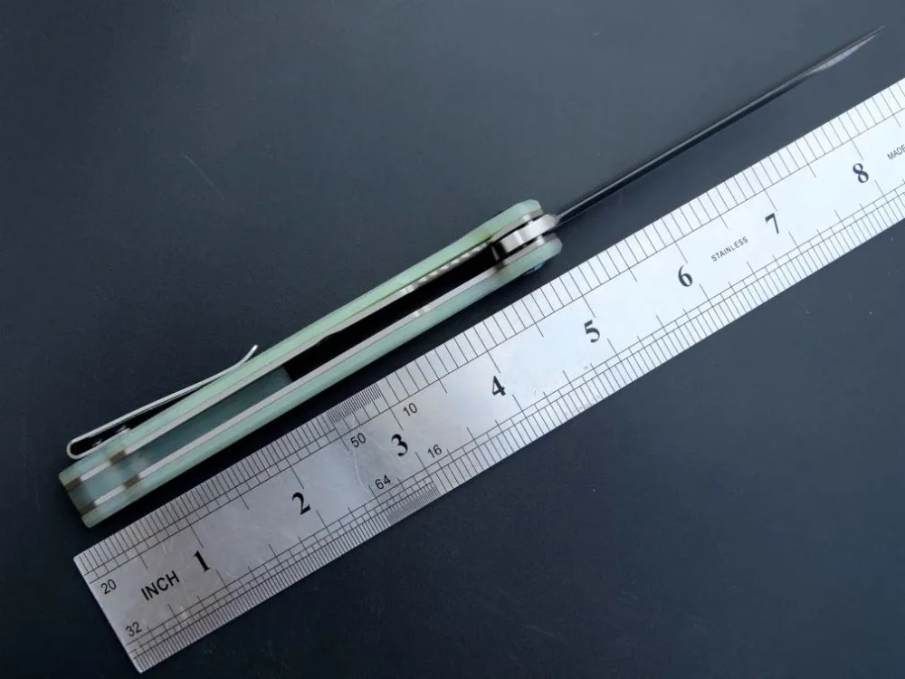 Eafengrow складной нож D2 лезвие G10 карманные походные ножи для выживания Открытый спасательный Флиппер G10 Ручка Фрукты небольшой подарок EDC инструменты