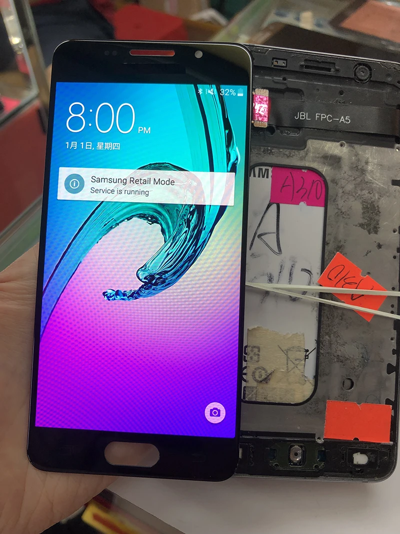 ЖК дисплей с дигитайзером сенсорного экрана в сборе для Samsung Galaxy A3 2016 A310 A310F A310H A310M