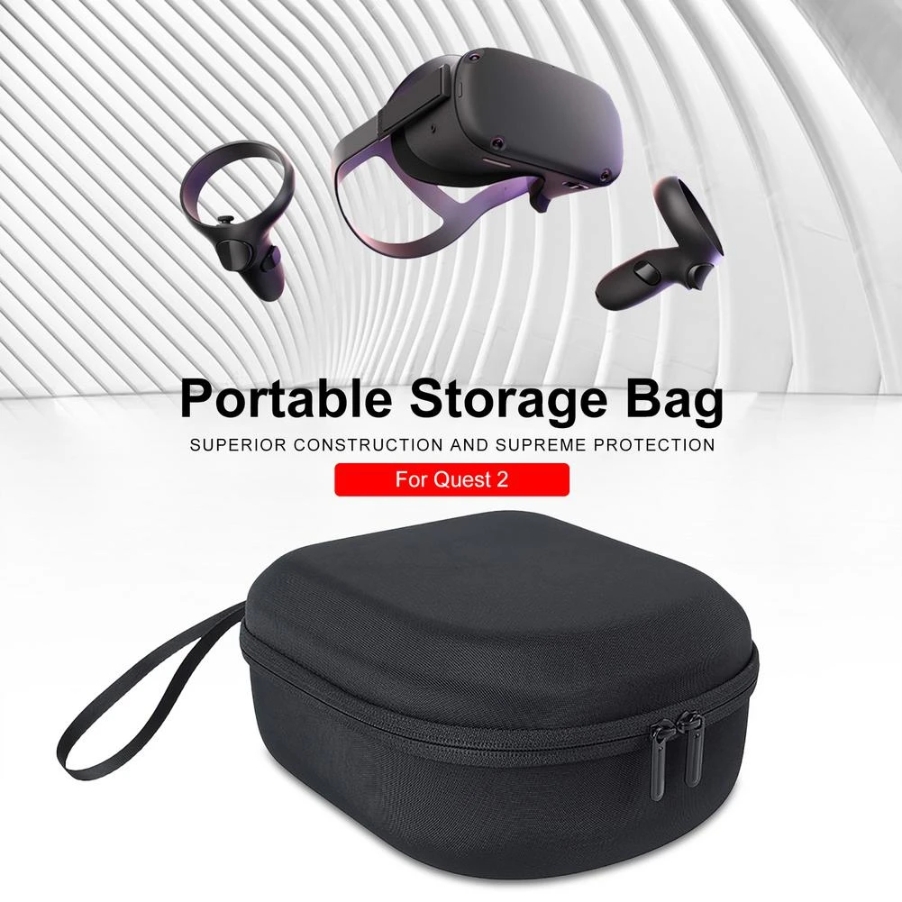 EVA Protective Storage Box For Oculus Quest 2 VR Headset Carrying Case Protective Storage Box For Oculus Quest2 VR Accessories