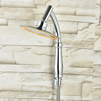 

1 Pc Adjustable Shower Head High Flow Overhead Powerful Showerhead for Spa Bath Shower