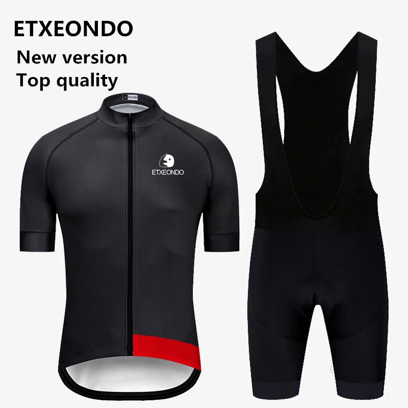 

New version Top Quality men's team breathable Etxeondo Cycling Jersey Set Summer Short Sleeve Bike Clothing Bicycle Clothing