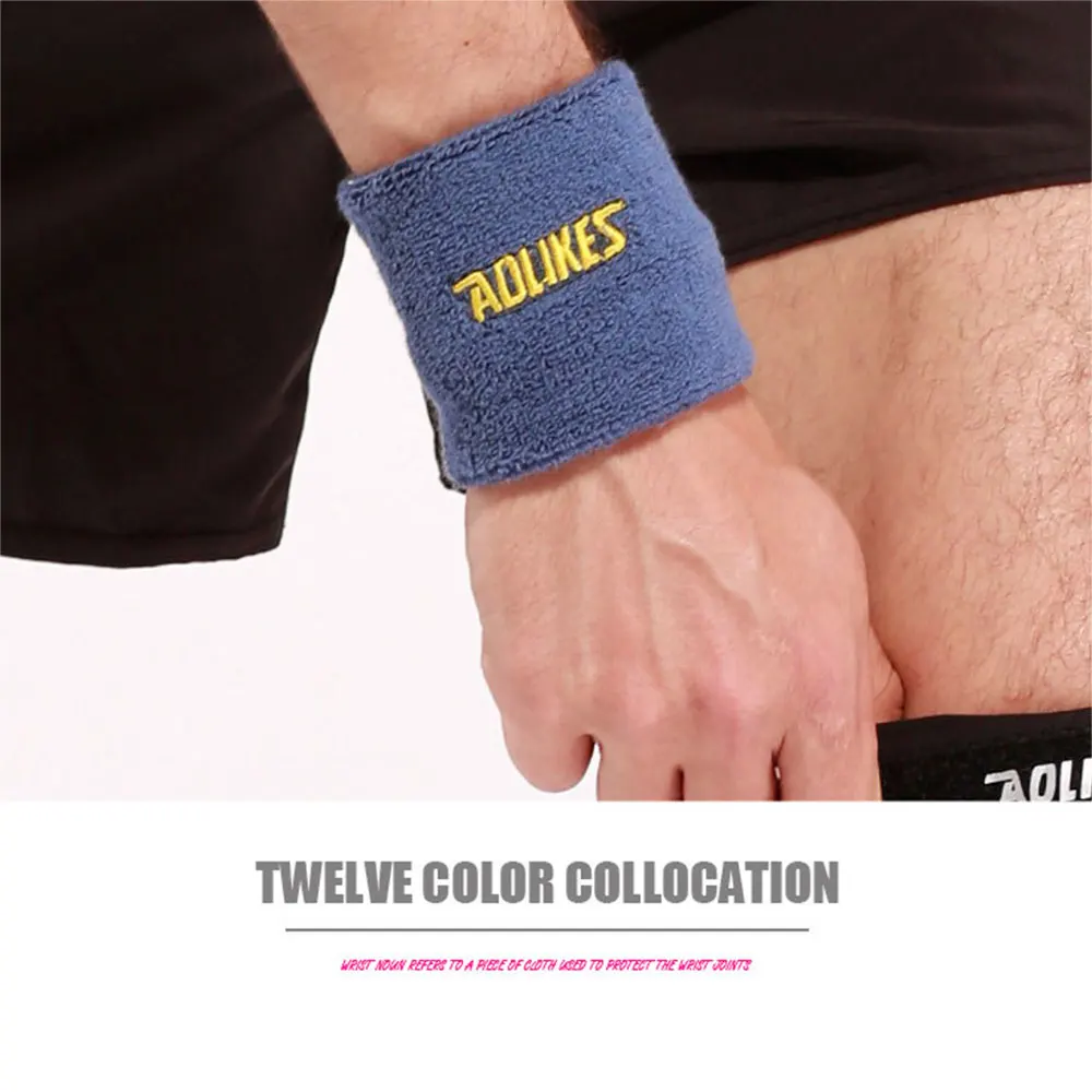 Removable Sweat Bracers Fitness One Protector Badminton Wrister Hand Cuff Durable Wrist Bracers