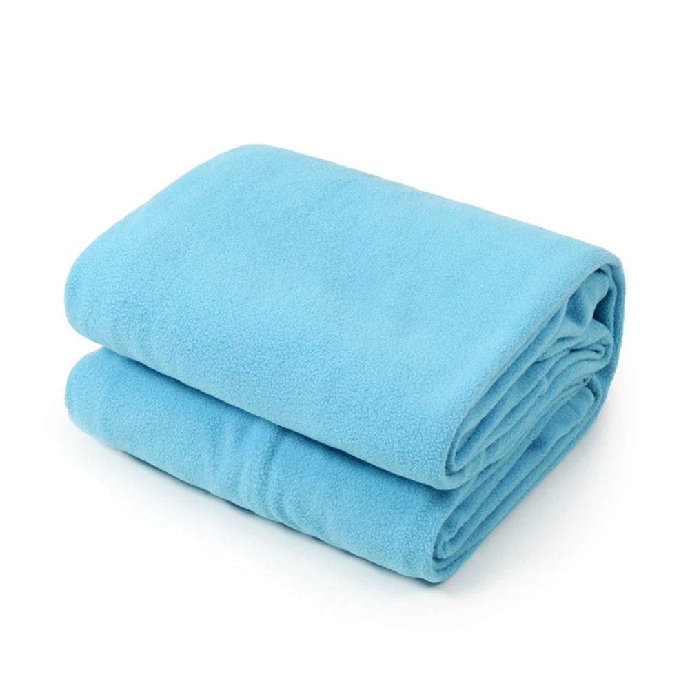 

Washable Camping Soft Tent Travel Polar Fleece Outdoor Zipper Closure Double Sided Hanging Warm Foldable Thickened Sleeping Bag