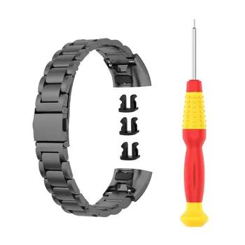 

Stainless Steel Watch Band Wrist Strap Bracelet for Hua-wei Band 3/4 Pro TER-B29 11UB