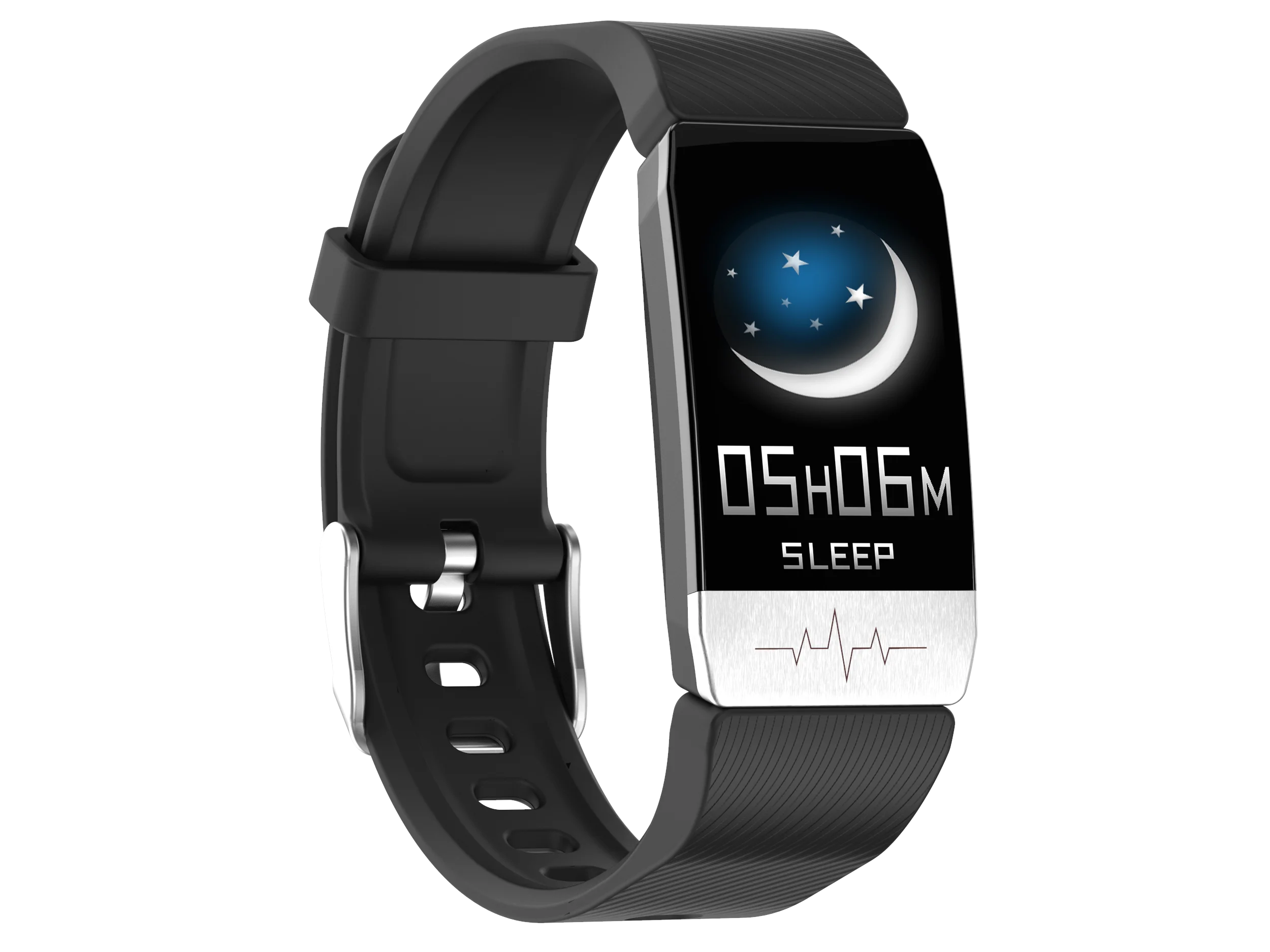 

T1 Smart Watch Band With Temperature Immune Measure ECG Heart Rate Blood Pressure Monitor Weather Forecast Drinking Remind