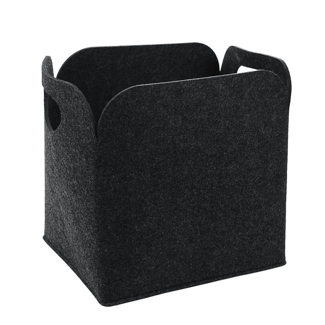 100% Felt Storage Organizer Toy Laundry Storage Basket Home Organizer Container Foldable Dirty Clothes Holder Storage Bag