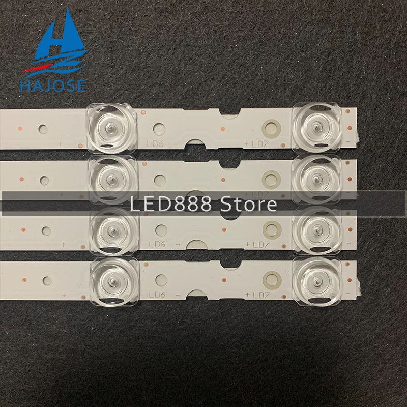 LED Backlight strip 7 lamp For Thomson 50UD6406 50P65US 50S421 50S423 TCL-GIC-50D6-3030-4X7-LX20180417 4C-LB5007-YH02J ZM03J led backlight strip