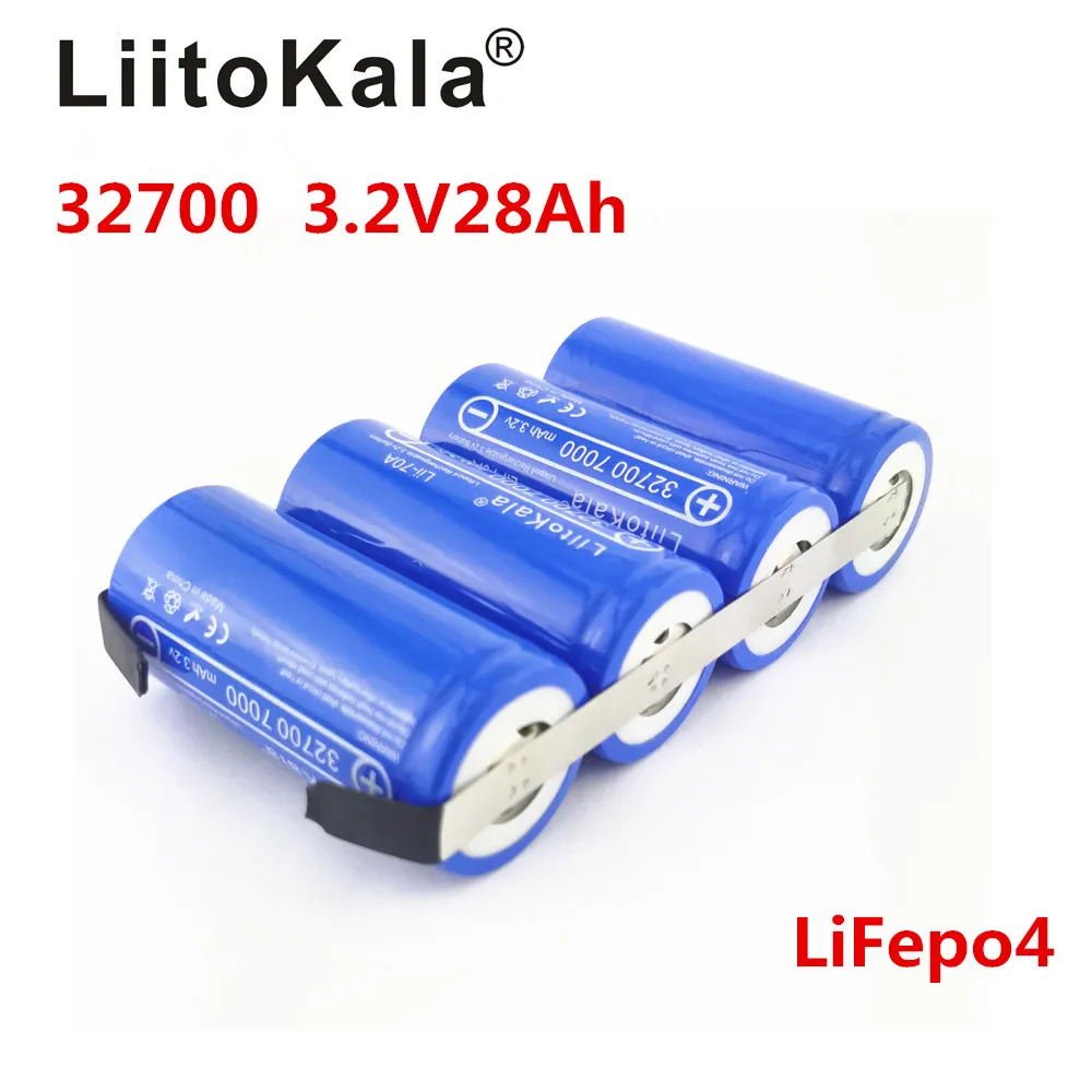 Аккумулятор LiitoKala LiFePO4 3 2 В 32700 Ач 21 28 35 24 непрерывный разряд максимум 55 А