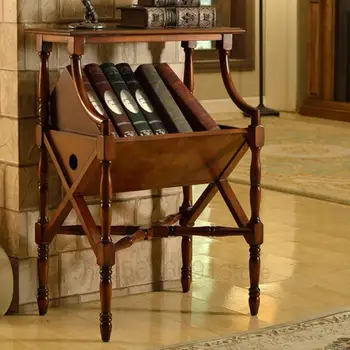 

American Solid Wood Bookshelf, European Simple Bookshelf, Newspaper Shelf, Newspaper Shelf, Home Purchase Shelf, Living Room