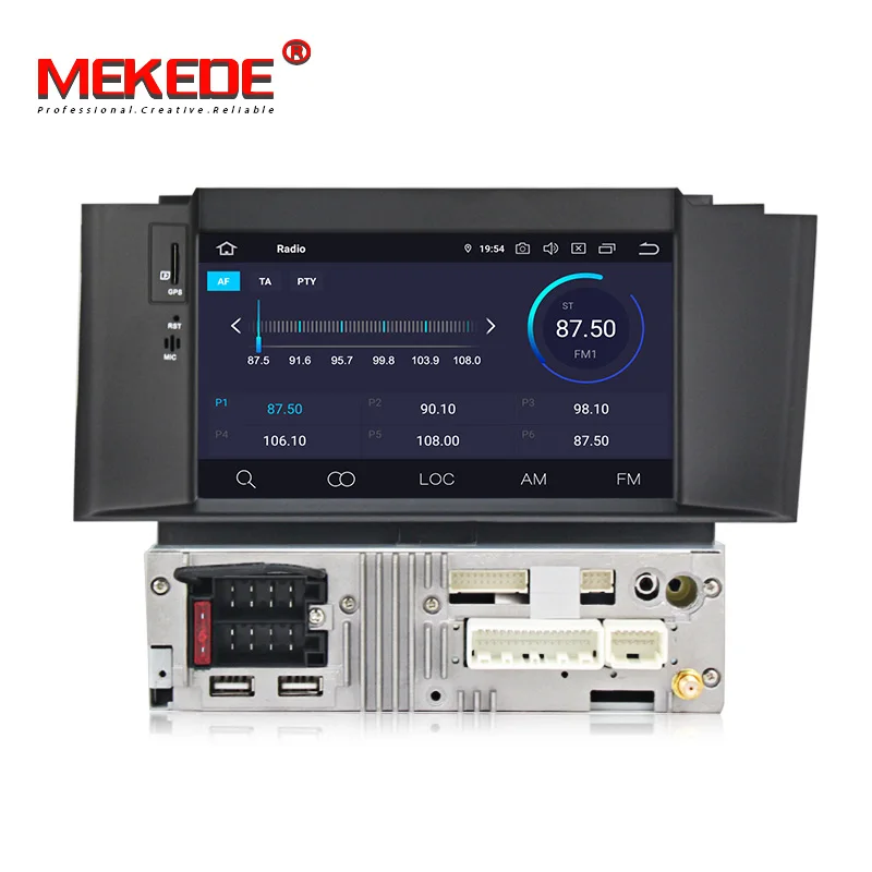 Discount 4G RAM Android 9.0 Car Radio DVD GPS Navigation Multimedia Player For Citroen C4 C4L DS4 2011-2016 Auto Audio WIFI Video Stereo 2