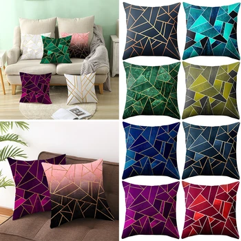 

Cushion Cover Geometric Printed Throw Pillow Cover Pillowcase Home Decoration Sofa Bed Accessories 1pcs