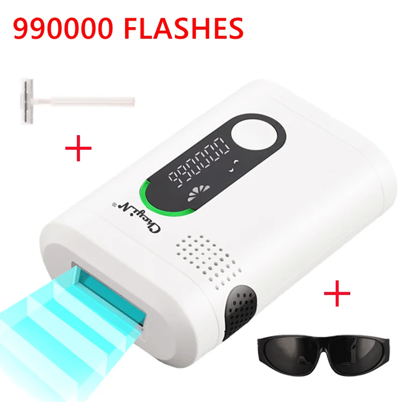 Фотоэпилятор для мужчин и женщин 990000 вспышек|Эпиляторы| |