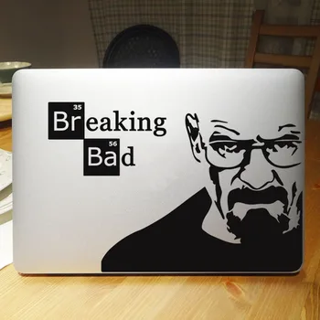 

Breaking Bad White Walter Laptop Sticker for Macbook Decal Pro 16" Air Retina 11 12 13 14 15 inch Vinyl Mac Book Notebook Skin