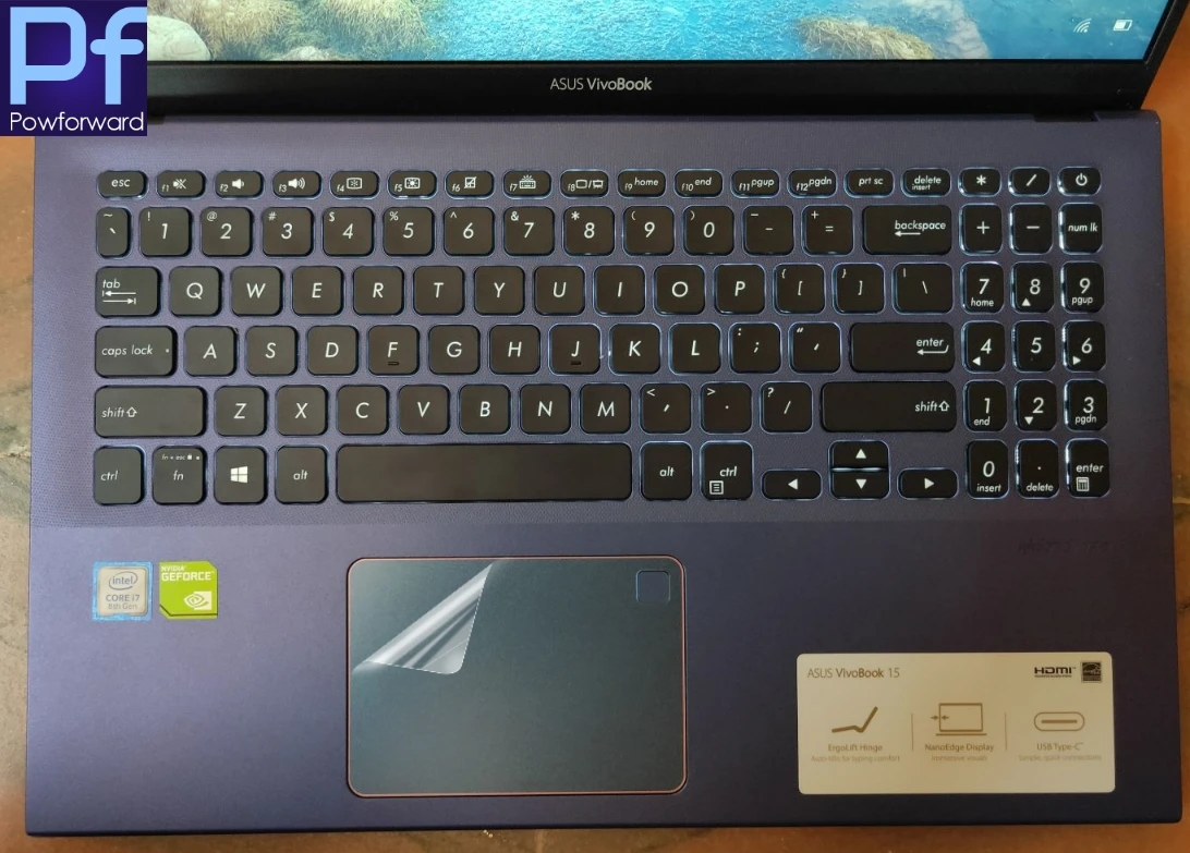 2PCS/PACK Matte Touchpad film Sticker Trackpad Protector For Asus