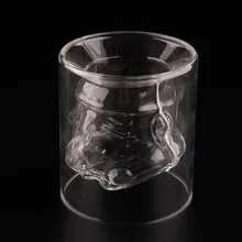 Прозрачная стеклянная чашка Star Wars, бокал для бренди, стеклянная чашка для виски, посуда для напитков, Подарочная бутылка для воды 150 мл