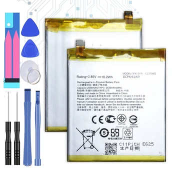 

C11P1601 Replacement Battery For ASUS ZENFONE 3 ZE520KL Z017D LIVE ZB501KL Bateria 2650mAh +Tracking Number