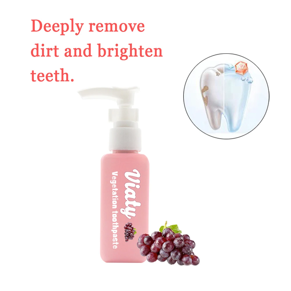 Teeth Cleaning Oral Care Baking Soda Fruit Flavor Toothpaste Vegetation Toothpaste