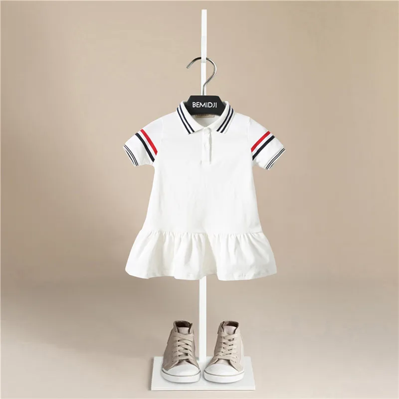 Kids Summer Fashion Girl Party Dress Pink Princess High-grade Children Dresses Boutique Cute Bow for | Детская одежда и обувь