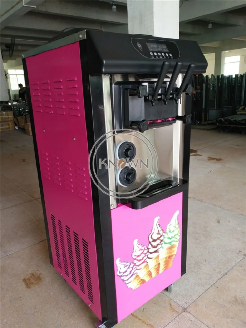Лидер продаж 20L мягкое Мороженое делая машину 7.2L * 2 Мороженое торговый автомат низкая цена бесплатная доставка