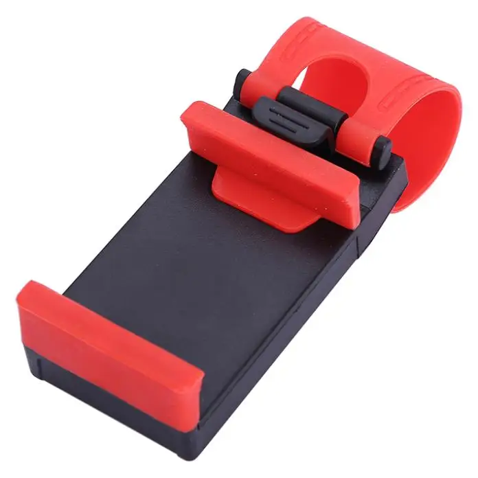 

Universal Car Steering Wheel Mobile Phone Holder For Samsung Galaxy S7 S6 S5 Bracket rubber band holder For iphone6s GPS